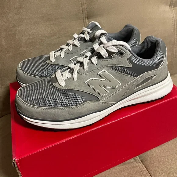 Men’s New Balance Heritage Golf Shoes WIDE - Picture 2 of 8